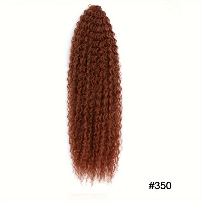 Pink Pretwisted Passion Twist Crochet Hair Long Wavy Synthetic