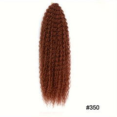 Pink Pretwisted Passion Twist Crochet Hair Long Wavy Synthetic