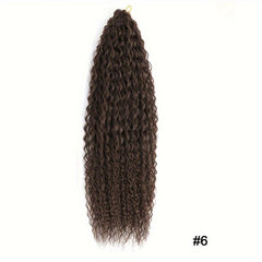 Pink Pretwisted Passion Twist Crochet Hair Long Wavy Synthetic