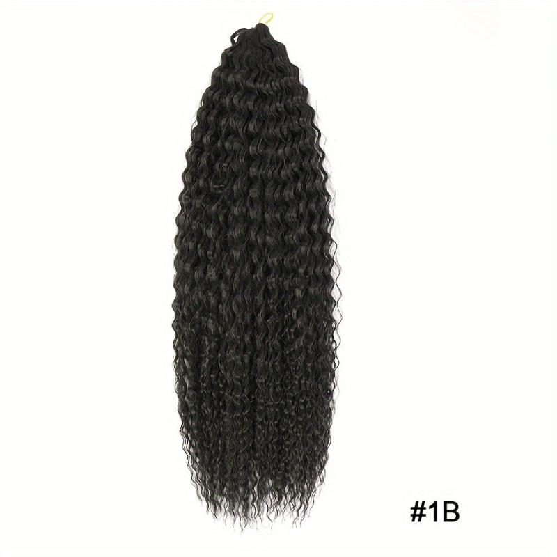 Pink Pretwisted Passion Twist Crochet Hair Long Wavy Synthetic