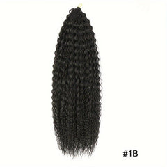 Pink Pretwisted Passion Twist Crochet Hair Long Wavy Synthetic