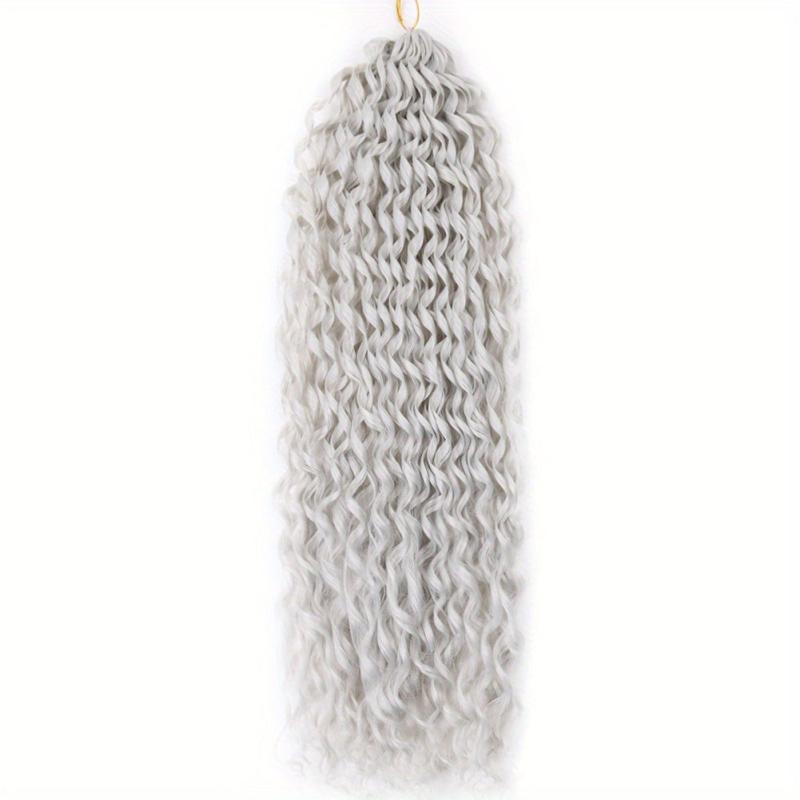 Ombre Water Wave Crochet Braiding Hair Extensions