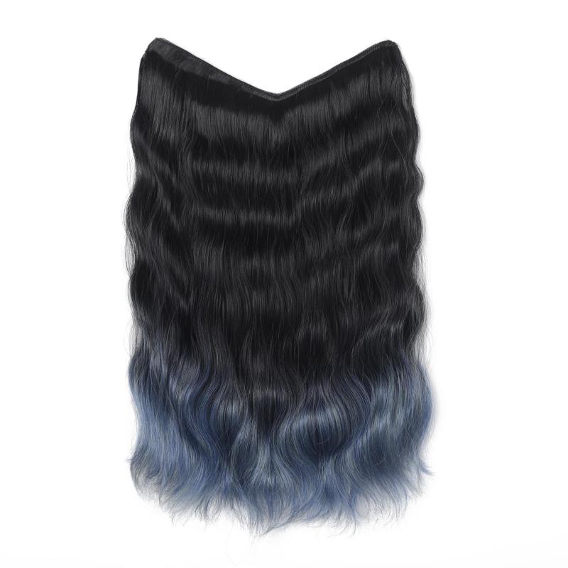 BRAID Long Wavy U Shaped Clip In Hair Extensions