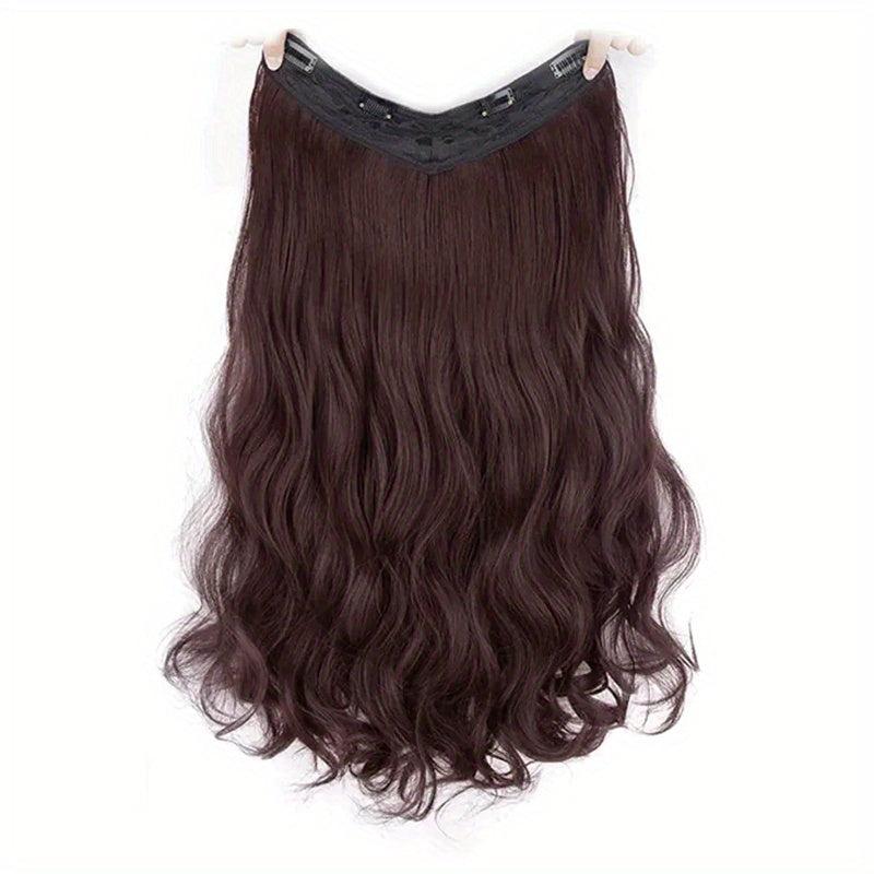 BRAID Long Wavy U Shaped Clip In Hair Extensions