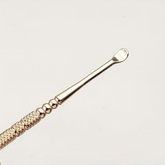 2pcs Rose Golden Ear Picks Easy Ear Cleaning Tool for Kids and Adults