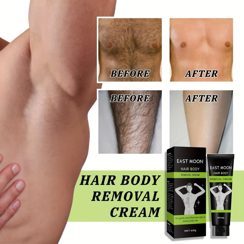Men's Hair Removal Cream for Sensitive Areas - Fast & Gentle Formula