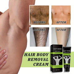 Men's Hair Removal Cream for Sensitive Areas - Fast & Gentle Formula