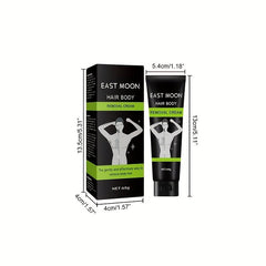 Men's Hair Removal Cream for Sensitive Areas - Fast & Gentle Formula