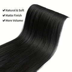 3 Pcs 45 72 Cm Clip In Hair Extensions Long Straight Synthetic Hairpieces