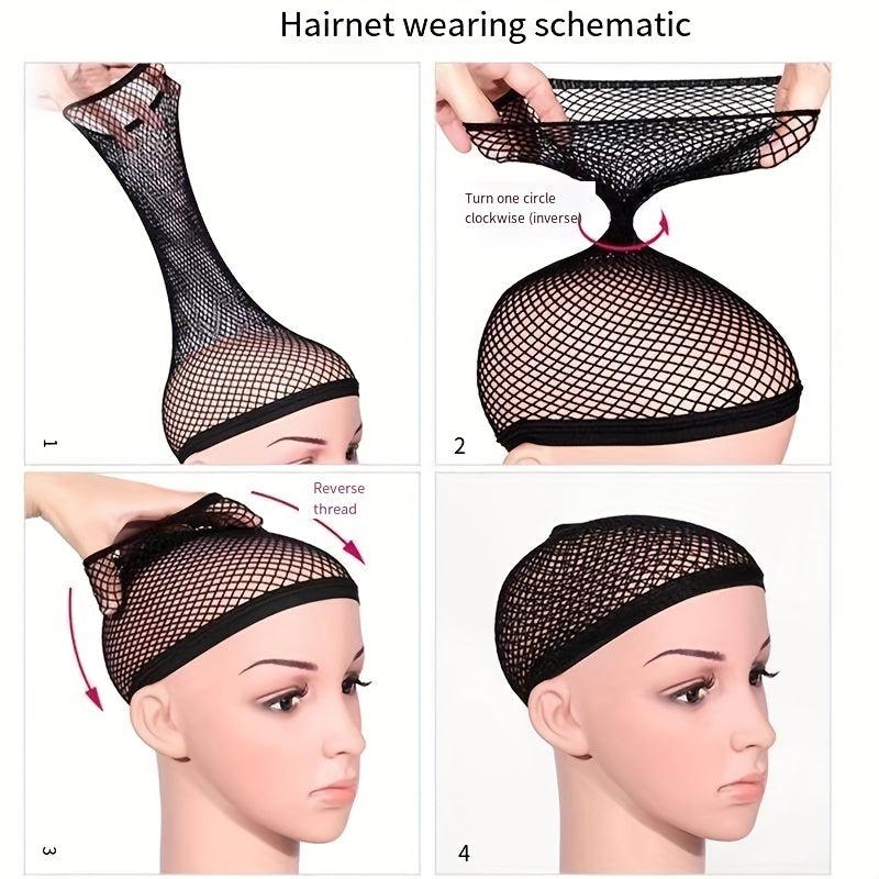 Mesh Wig Cap Net Hair Caps For Women Halloween Cosplay Skin