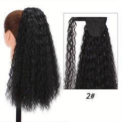 55 88 Cm Afro Curly Ponytail Extension Synthetic Hairpiece
