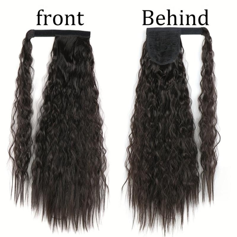 55 88 Cm Afro Curly Ponytail Extension Synthetic Hairpiece