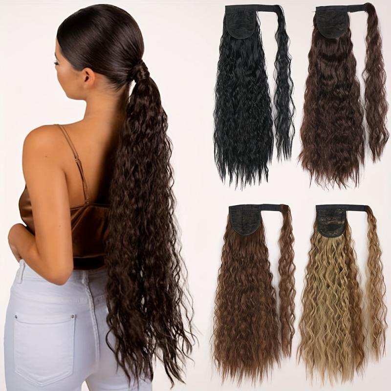 55 88 Cm Afro Curly Ponytail Extension Synthetic Hairpiece