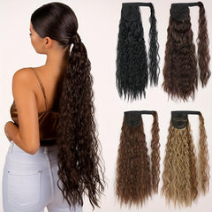 55 88 Cm Afro Curly Ponytail Extension Synthetic Hairpiece