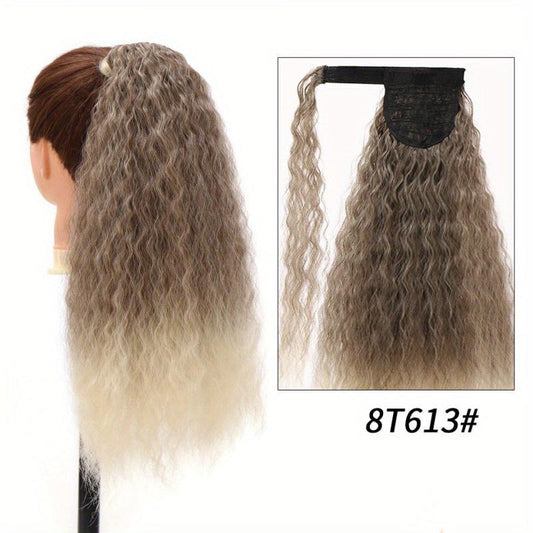 55 88 Cm Afro Curly Ponytail Extension Synthetic Hairpiece
