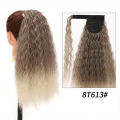 55 88 Cm Afro Curly Ponytail Extension Synthetic Hairpiece