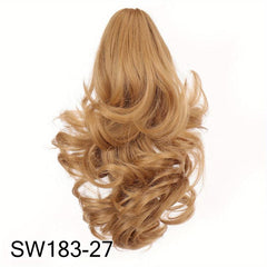 Long Wavy Ponytail Extensions 30in Synthetic Hair Pieces