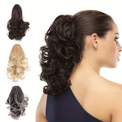 Long Wavy Ponytail Extensions 30in Synthetic Hair Pieces