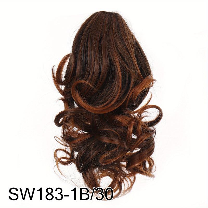 Long Wavy Ponytail Extensions 30in Synthetic Hair Pieces