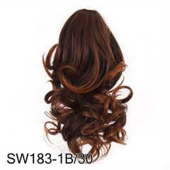 Long Wavy Ponytail Extensions 30in Synthetic Hair Pieces