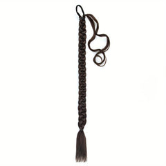 Long Braided Ponytail Hair Extension Natural Soft Synthetic Hair Piece
