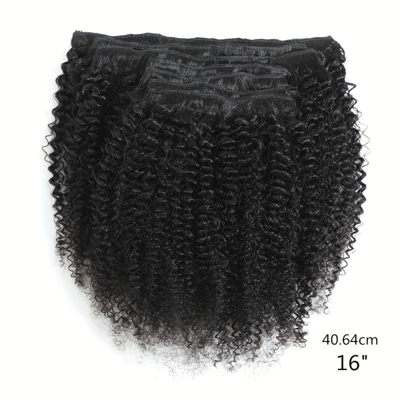 8pcs Afro Deep Curly Hairpieces For Women
