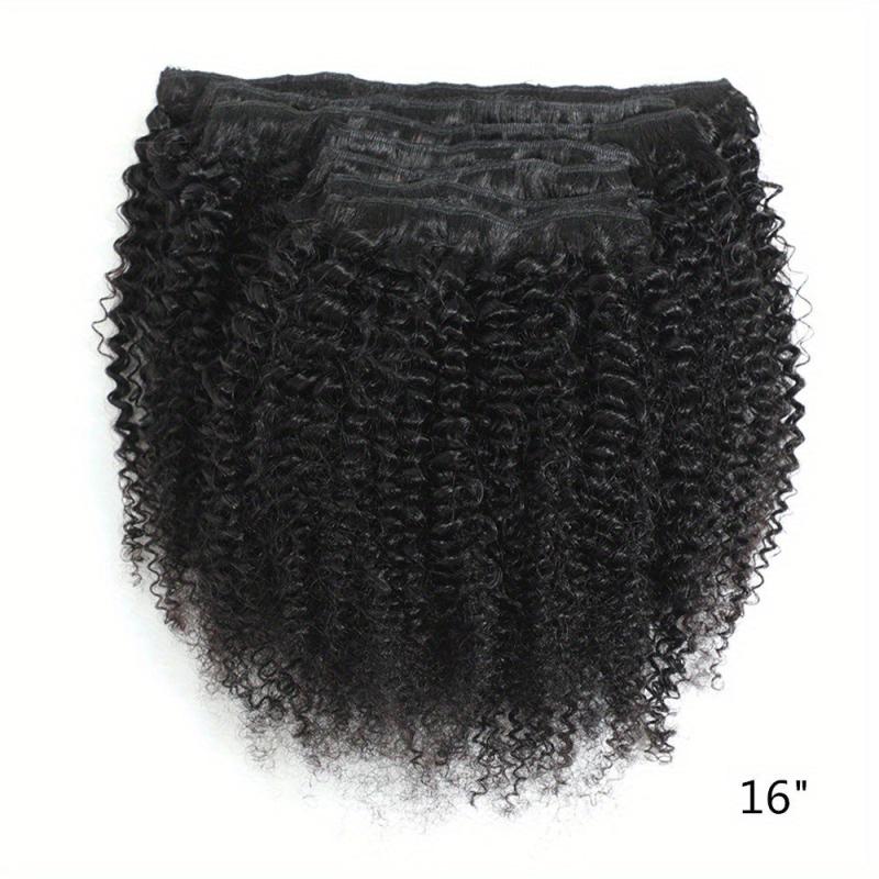 8pcs Afro Deep Curly Hairpieces For Women