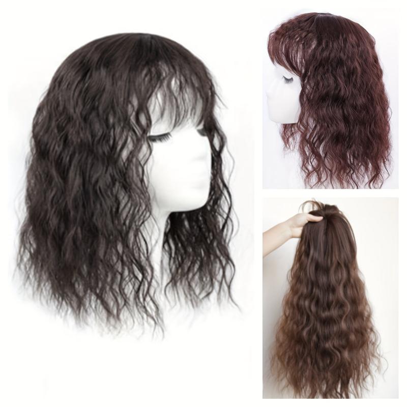 Thin Air Permeable Hair Replacement Block for Pear Flower Ironing
