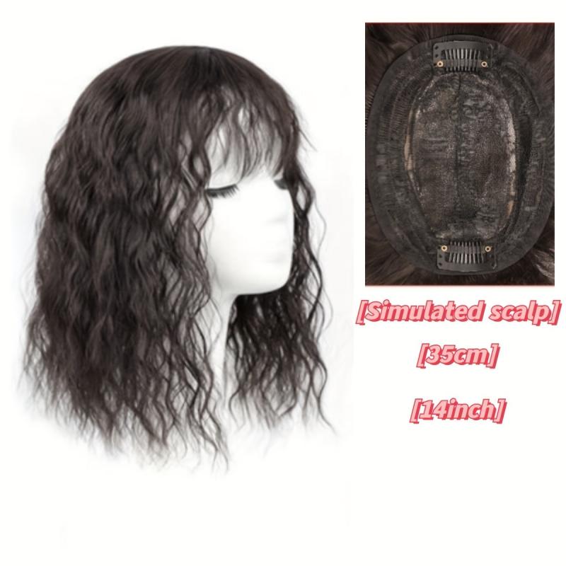 Thin Air Permeable Hair Replacement Block for Pear Flower Ironing