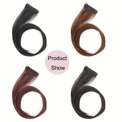 Curly Clip In Bangs Synthetic Extensions Hair Clip On Bangs