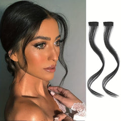 Curly Clip In Bangs Synthetic Extensions Hair Clip On Bangs