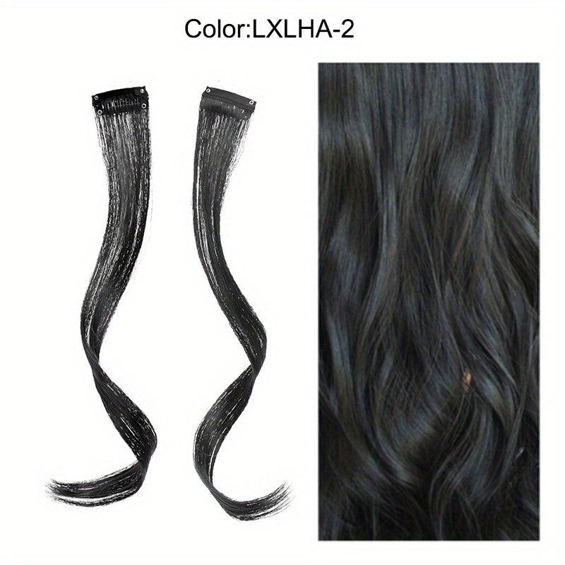 Curly Clip In Bangs Synthetic Extensions Hair Clip On Bangs