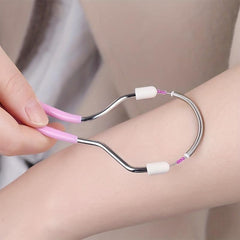 Portable Spring Hair Remover for Face and Body