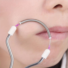 Portable Spring Hair Remover for Face and Body