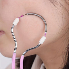 Portable Spring Hair Remover for Face and Body