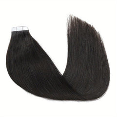 20pcs Straight Tape In Hair Extensions Natural Human Hair 30 48 66 04 Cm