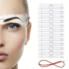 Eyebrow Stencil 12 Pairs Kit for 3-Minute Makeup