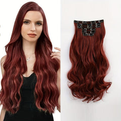 Long Wavy Hair Pieces Extensions for Daily Use