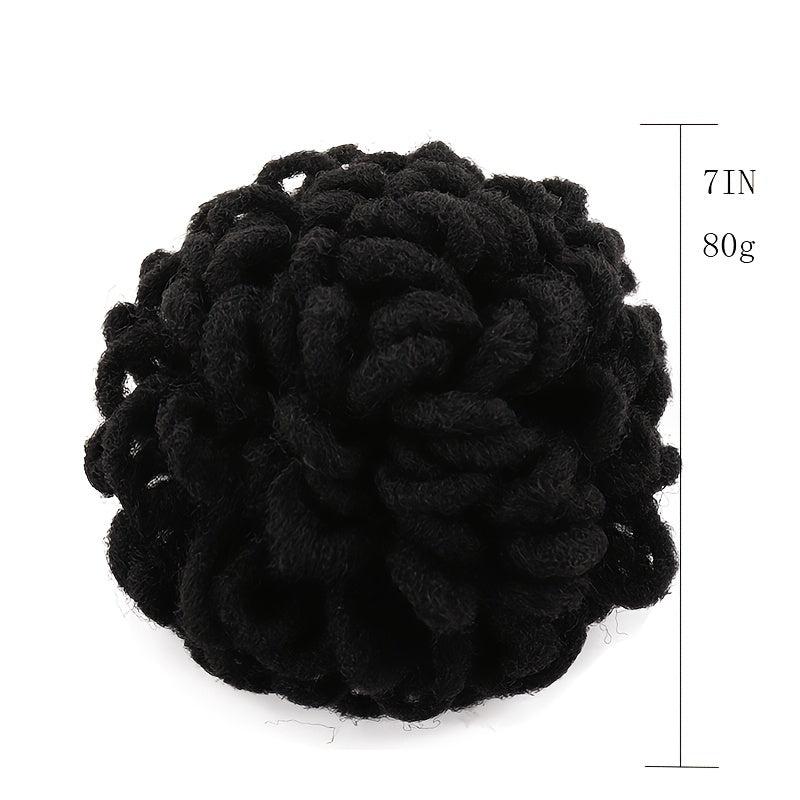 DreadLock Bun Afro High Puff Drawstring Ponytail Extensions