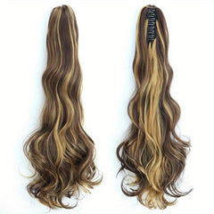 Long Wavy Ponytail Extensions Natural Look Daily Use