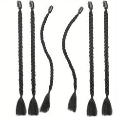6pcs Box Braids Synthetic Clip In Hair Extensions