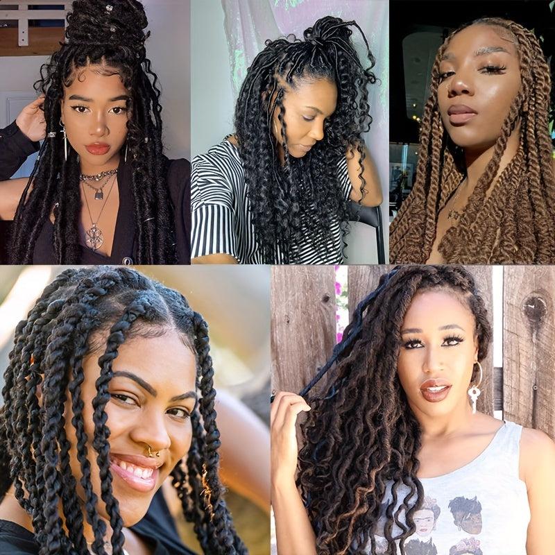 Natural Synthetic Acrylic Yarn for African Crochet Hair Jumbo Braids