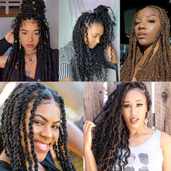 Natural Synthetic Acrylic Yarn for African Crochet Hair Jumbo Braids