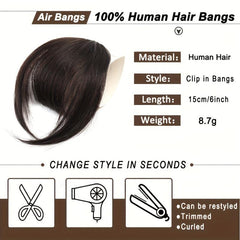 Stylish Clip In Bangs for Women - Add Volume and Definition