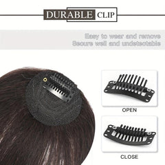 Stylish Clip In Bangs for Women - Add Volume and Definition