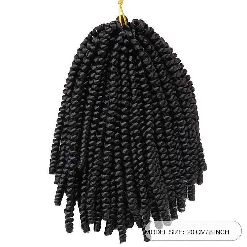 Spring Twist Crochet Braids Hair Extensions 20 32 Cm Synthetic Bomb Twist