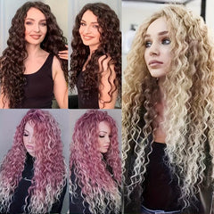 8 Cm Water Wave Deep Wave Curly Braids Twist Crochet Braid Hair Extensions