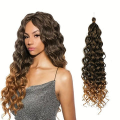8 Cm Water Wave Deep Wave Curly Braids Twist Crochet Braid Hair Extensions
