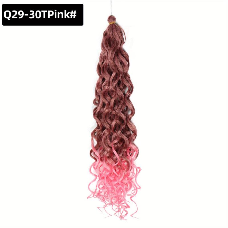 8 Cm Water Wave Deep Wave Curly Braids Twist Crochet Braid Hair Extensions