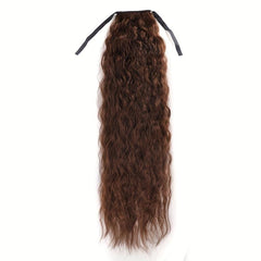 76 2 cm Afro Curly Drawstring Ponytail Heat Resistant Fiber Synthetic Soft